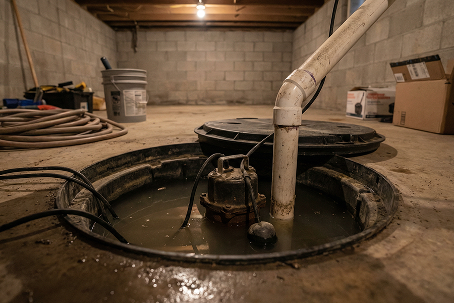 Spring Runoff and Your Basement: Why Drains and Sump Pumps Matter More in April