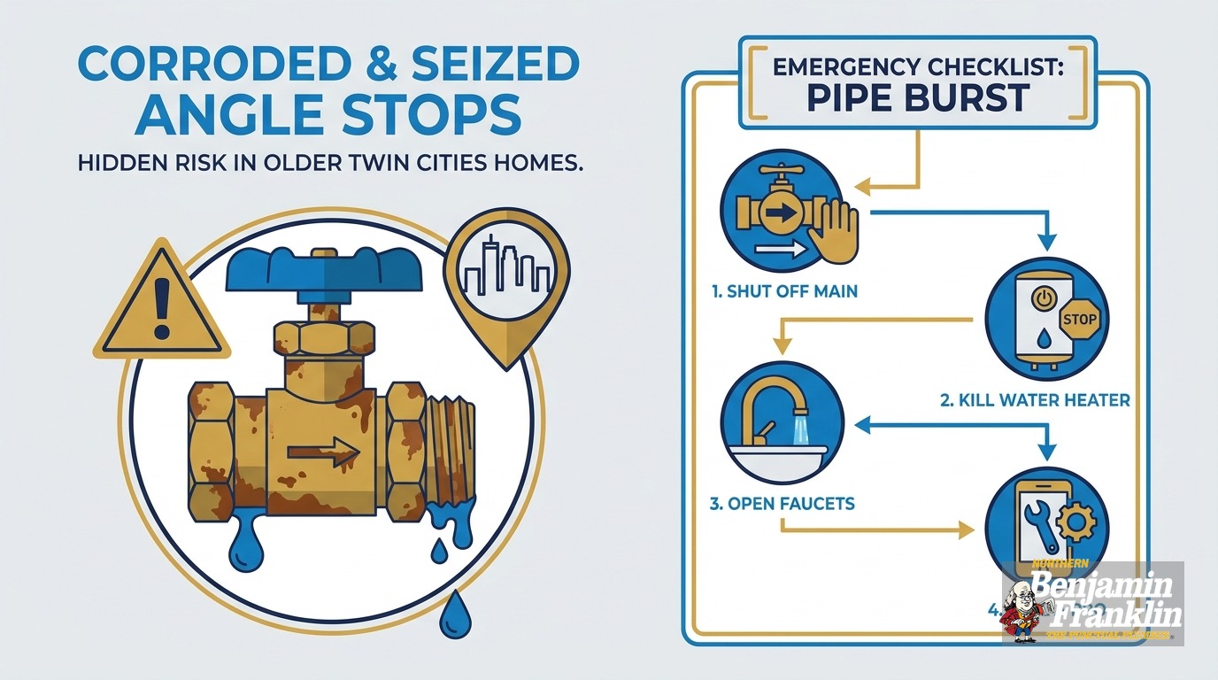 Shutoff Valve Under Sink Not Working: A Twin Cities Risk