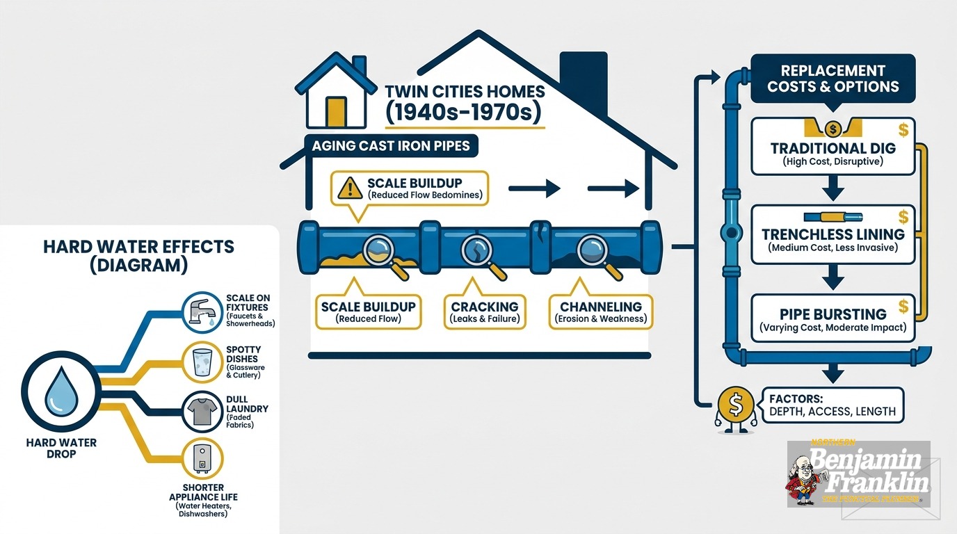 Cast Iron Drain Pipe Replacement Minnesota: Know the Signs