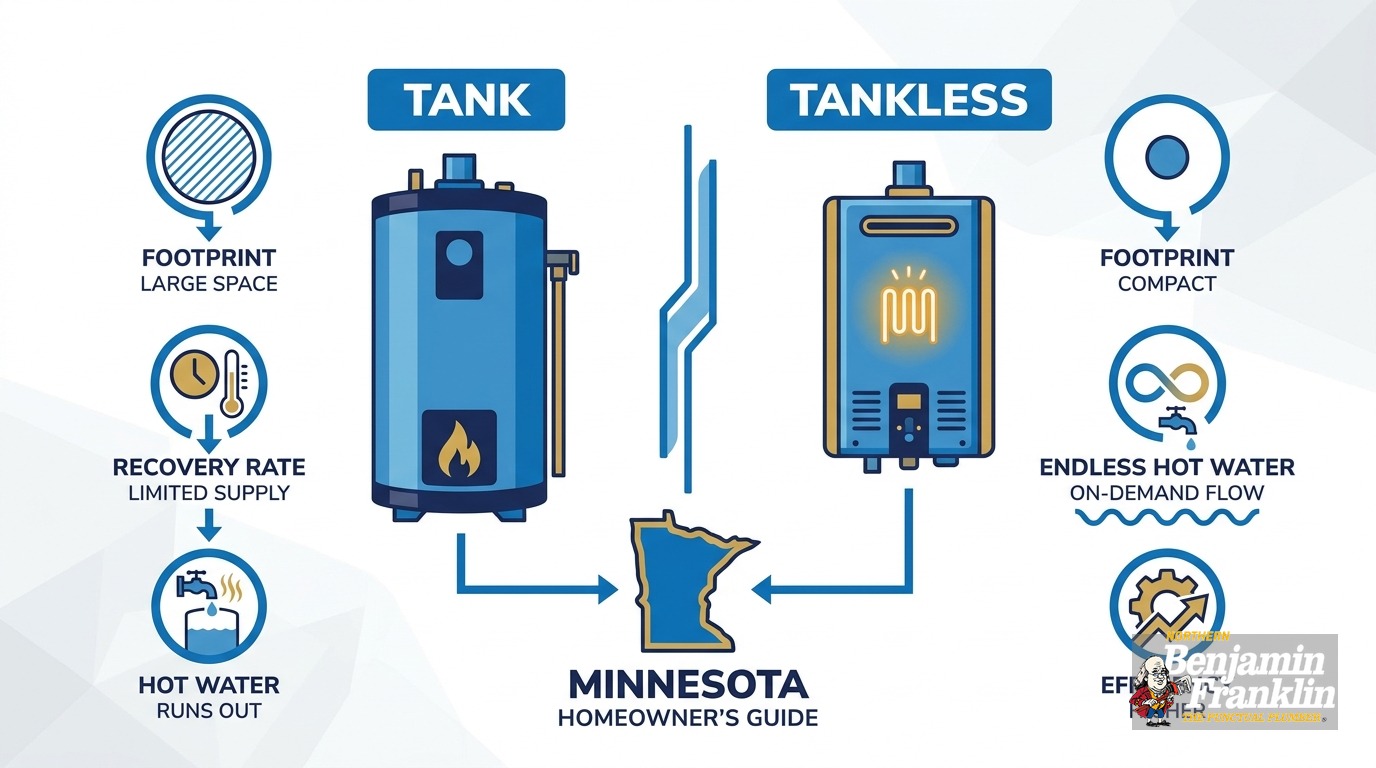 Cost to Replace a Water Heater with Tankless in Minnesota