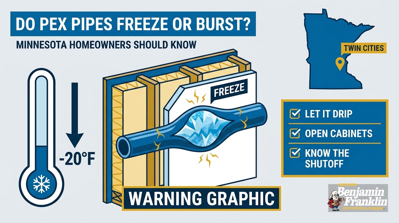 Do PEX Pipes Freeze? What Minnesota Homeowners Should Know
