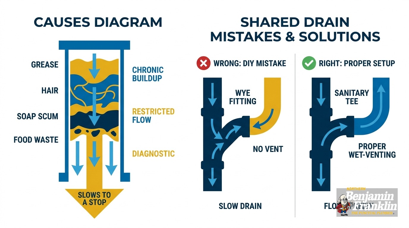 Double Sink Drain Plumbing: The Right Fittings and Venting