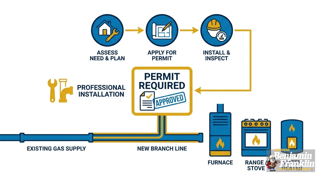 Add a Gas Line for a Dryer or Range: The MN Permit Process