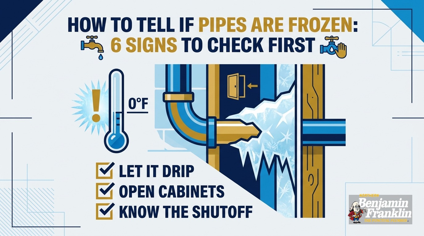 How to Tell if Your Pipes Are Frozen: 6 Signs to Check