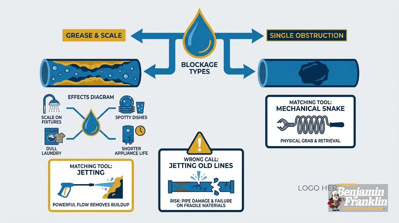 Hydro Jetting vs Snaking a Drain: Which Clears Your Clog?