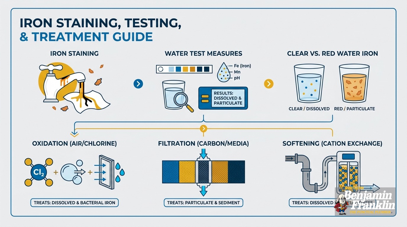 Iron in Well Water Treatment Minnesota: Fix the Stains