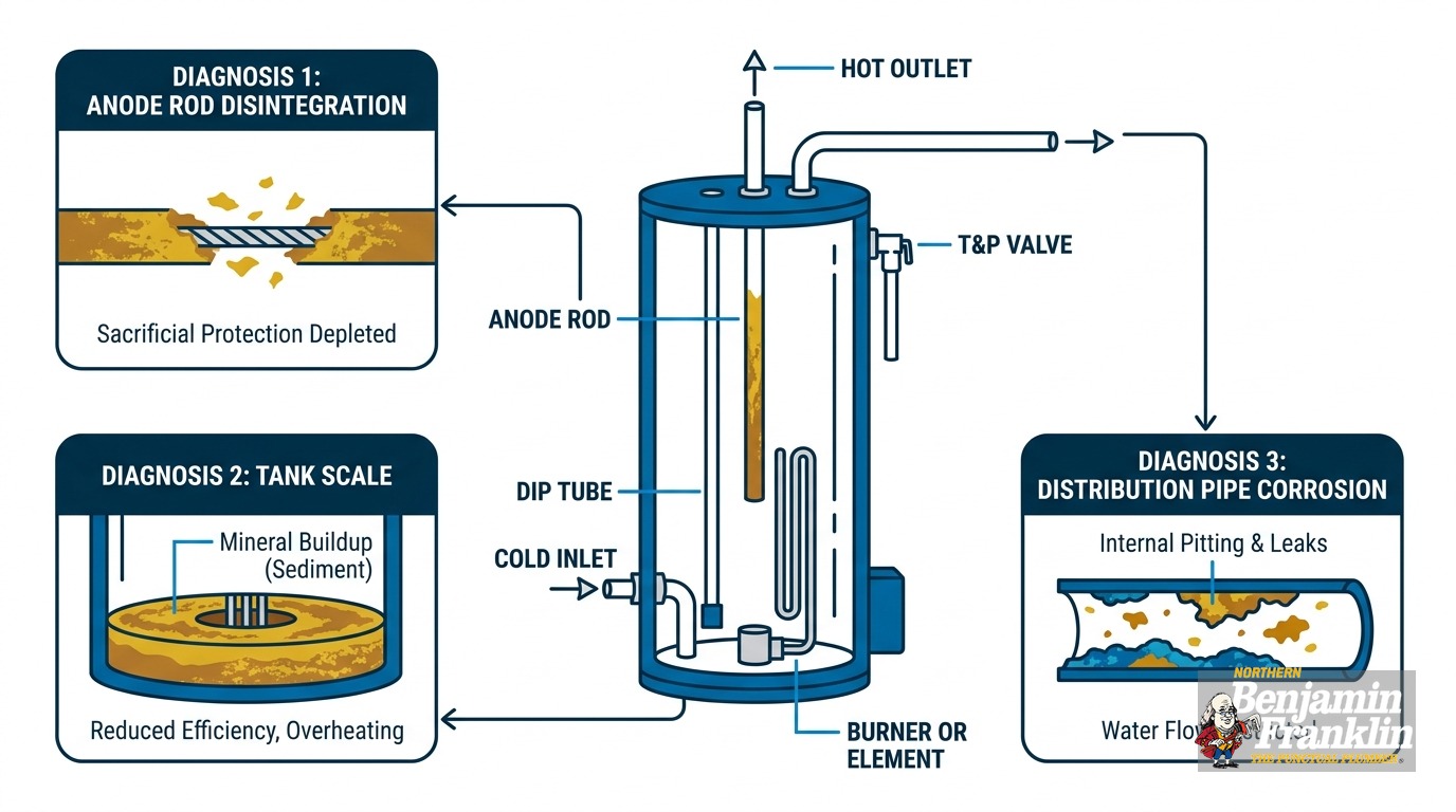 Sediment in Hot Water from Tap: 3 Causes, 3 Fixes