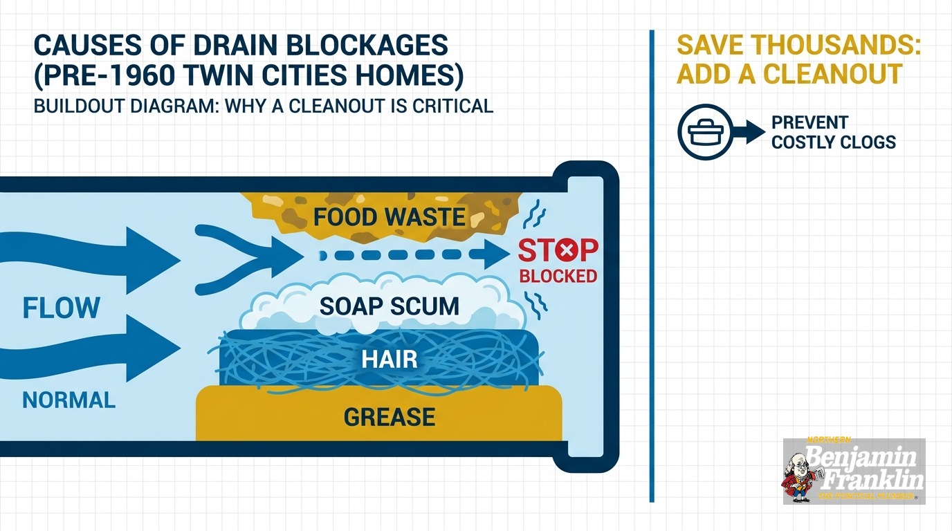 Sewer Cleanout Installation Cost for Older Twin Cities Homes