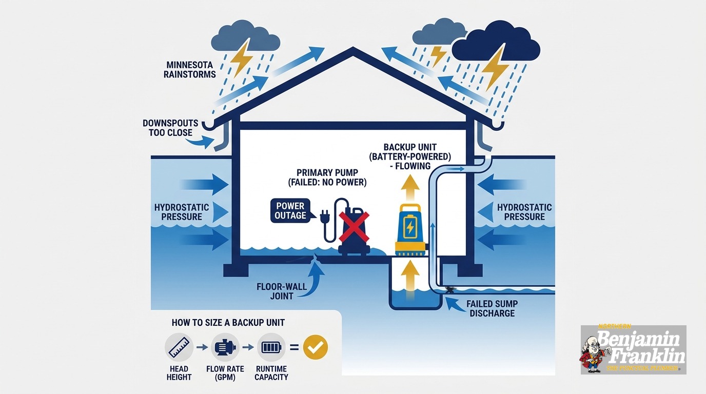 Sump Pump Battery Backup: Why Your Primary Isn't Enough