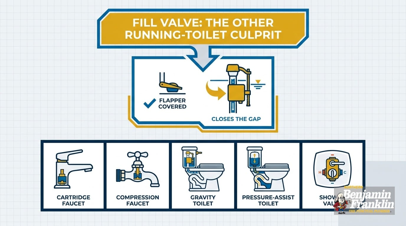 Toilet Fill Valve Replacement: Why Your Toilet Still Runs