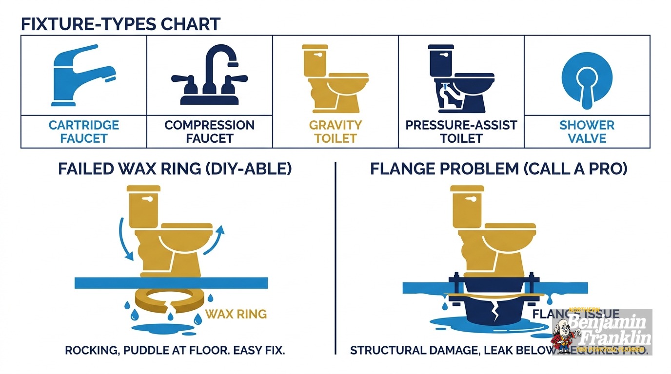 Toilet Leaking at Base: Wax Ring or Flange Problem?