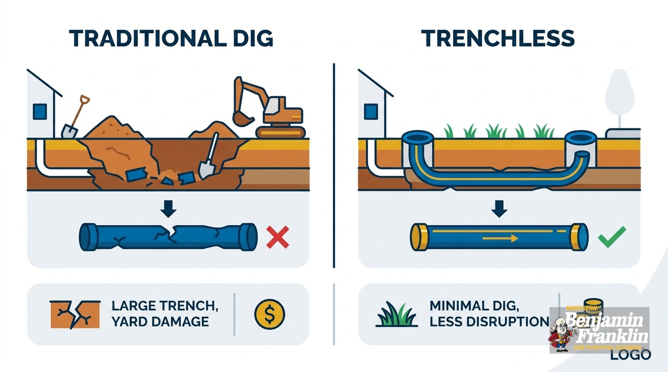 Trenchless Sewer Line Replacement Cost: Bursting vs. Lining