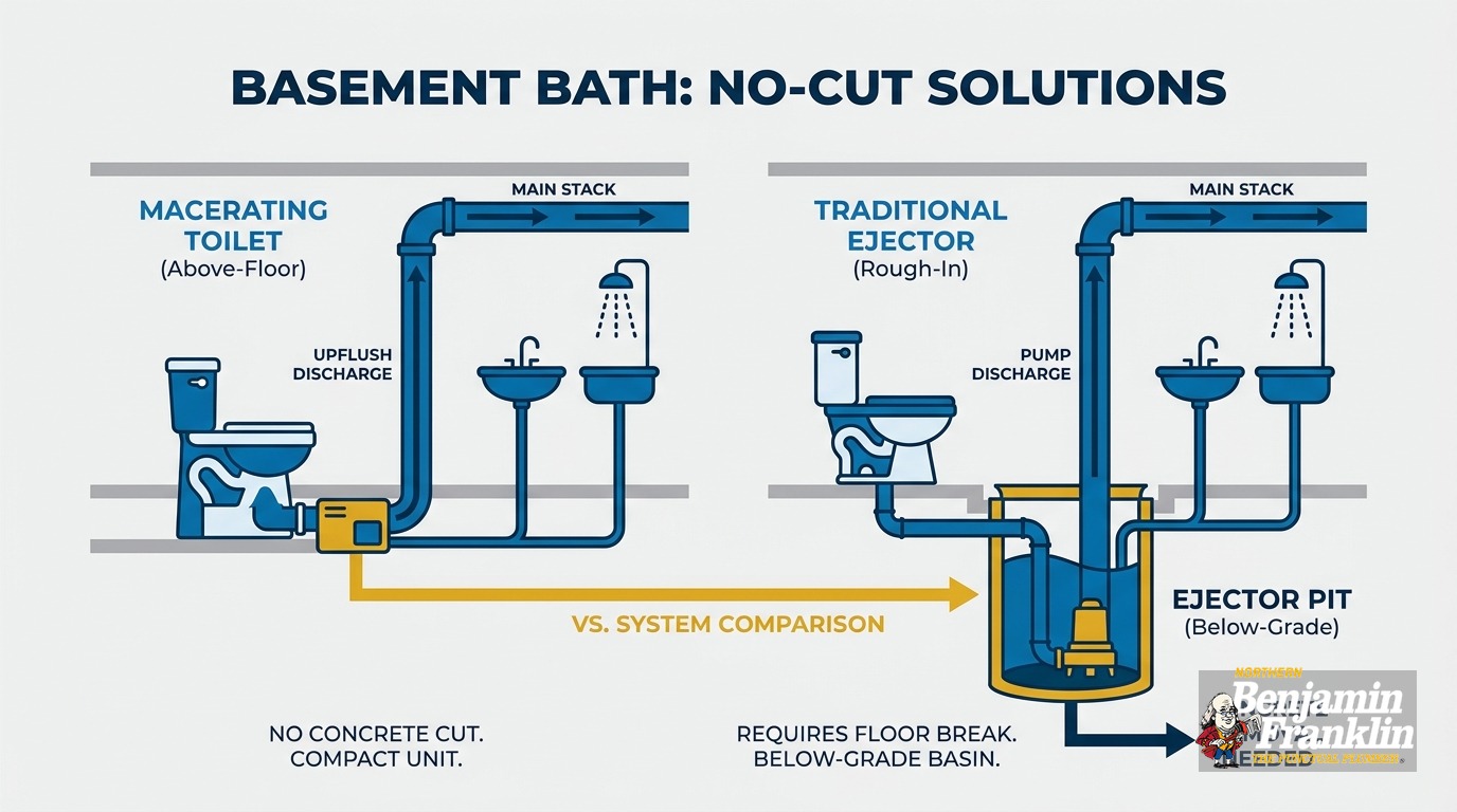 Upflush Toilet Basement Minnesota: What to Know First