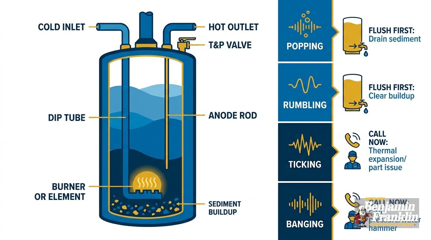 Water Heater Making Noise? Decode Every Sound and Act Right