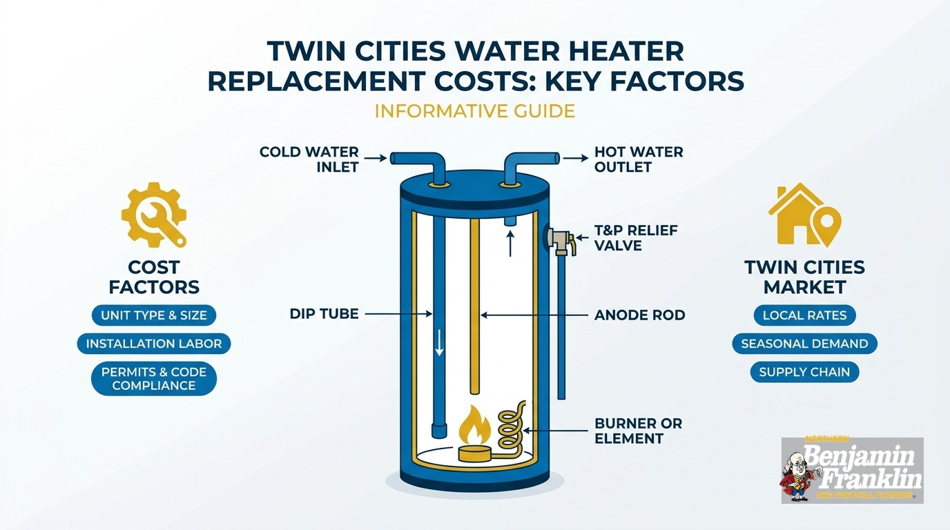 Water Heater Replacement Cost in the Twin Cities