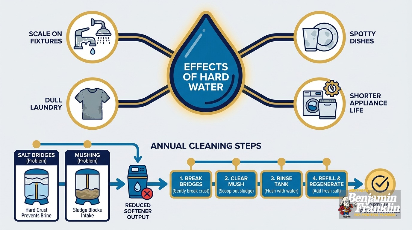 How to Clean a Water Softener Brine Tank (Before It Fails)