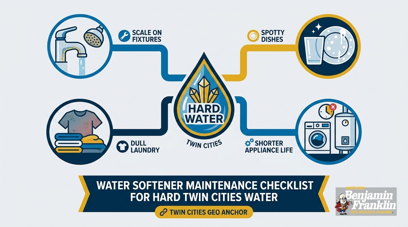 Water Softener Maintenance Checklist for Twin Cities Homes