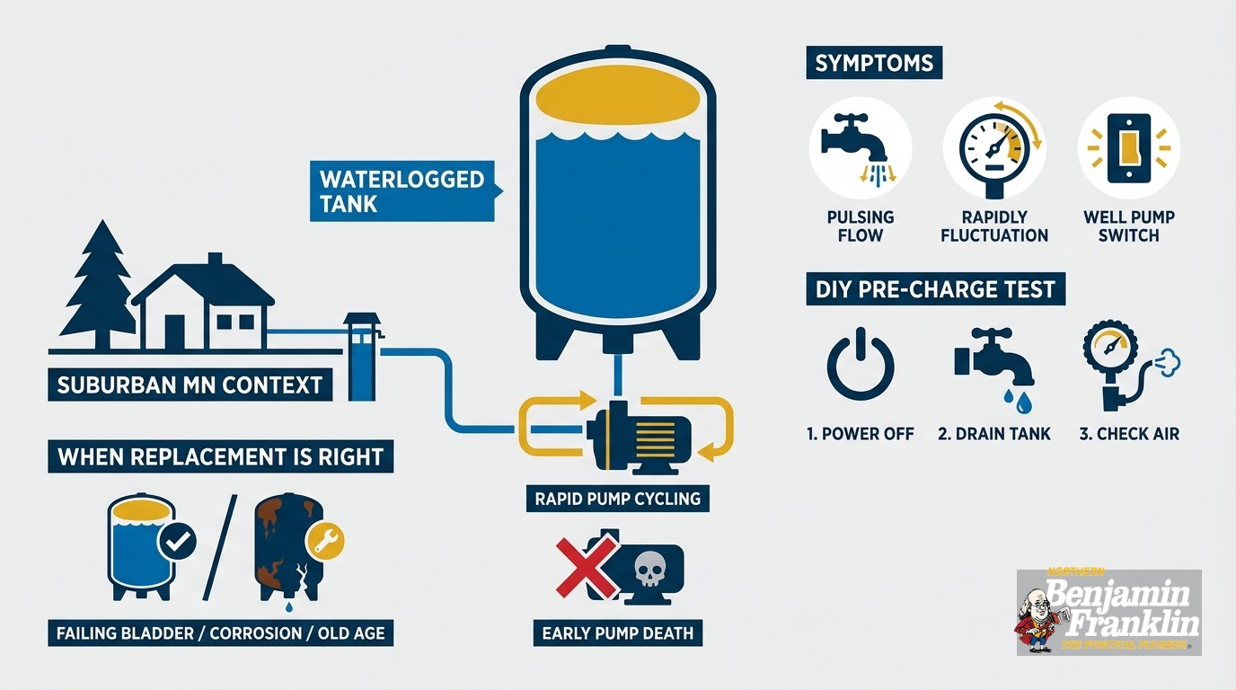 Minnesota Well Pressure Tank Replacement: Test, Cost, Permit