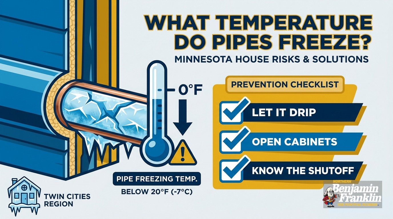 What Temperature Do Pipes Freeze in a Minnesota House?