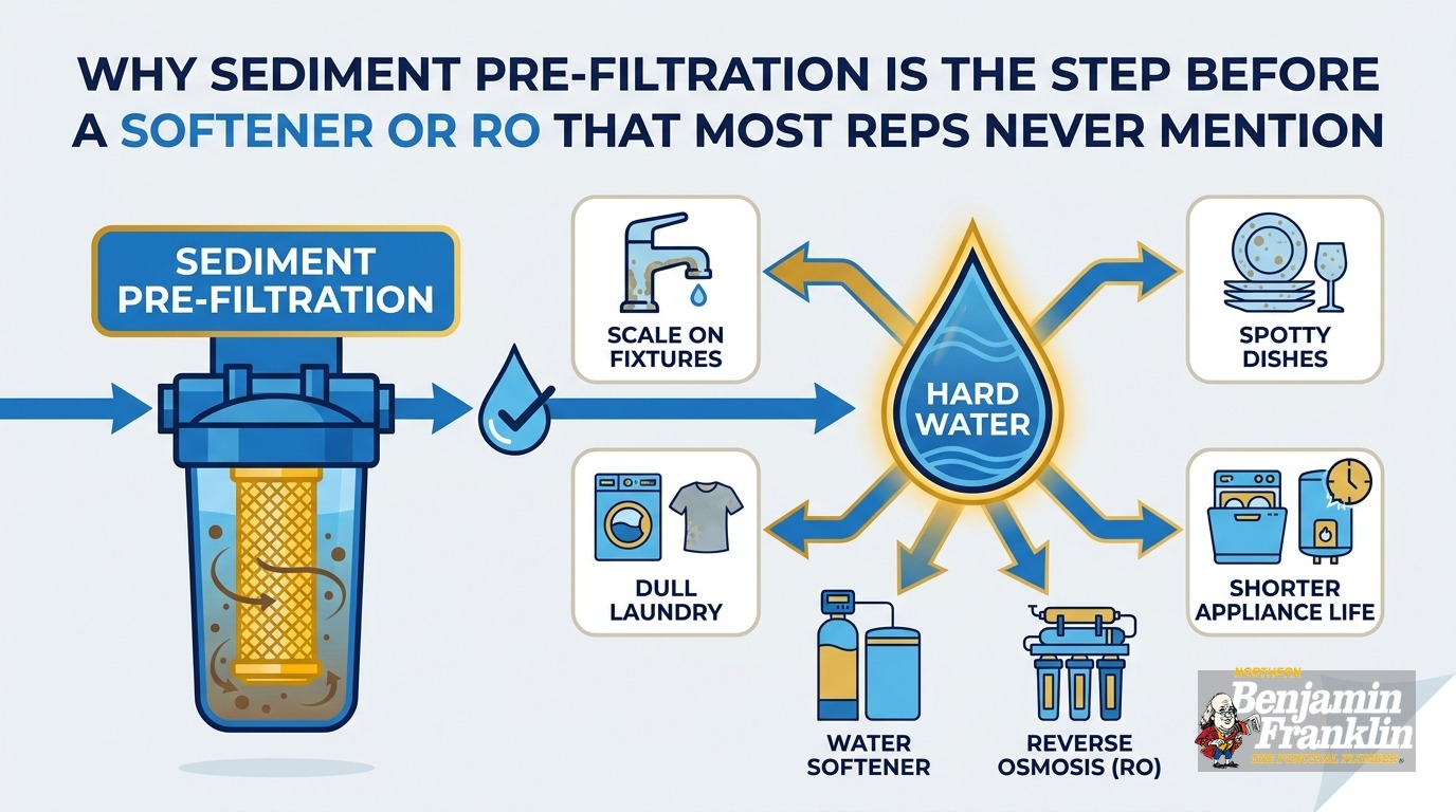 Whole House Sediment Filter: The Step Most Reps Skip