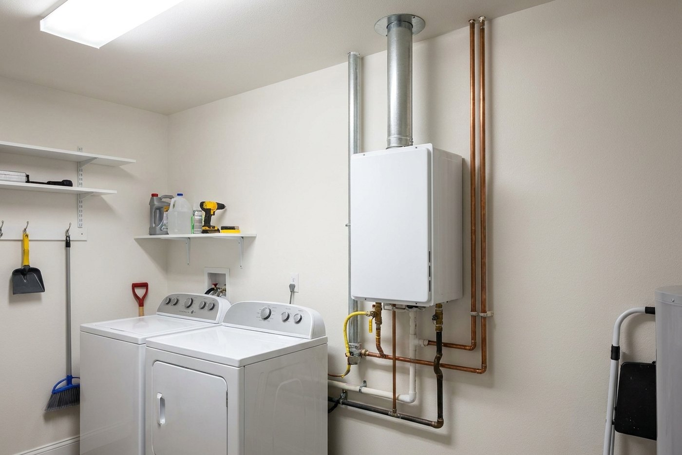 Gas tankless
