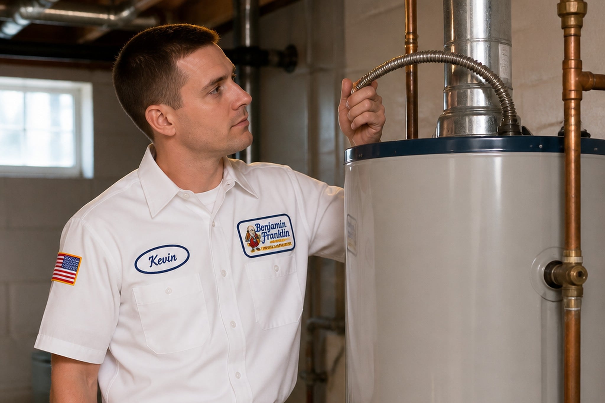 New Water Heater Installed